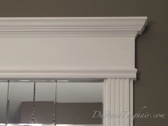 fireplace overmantel DIY using beveled mirror tile.jpg