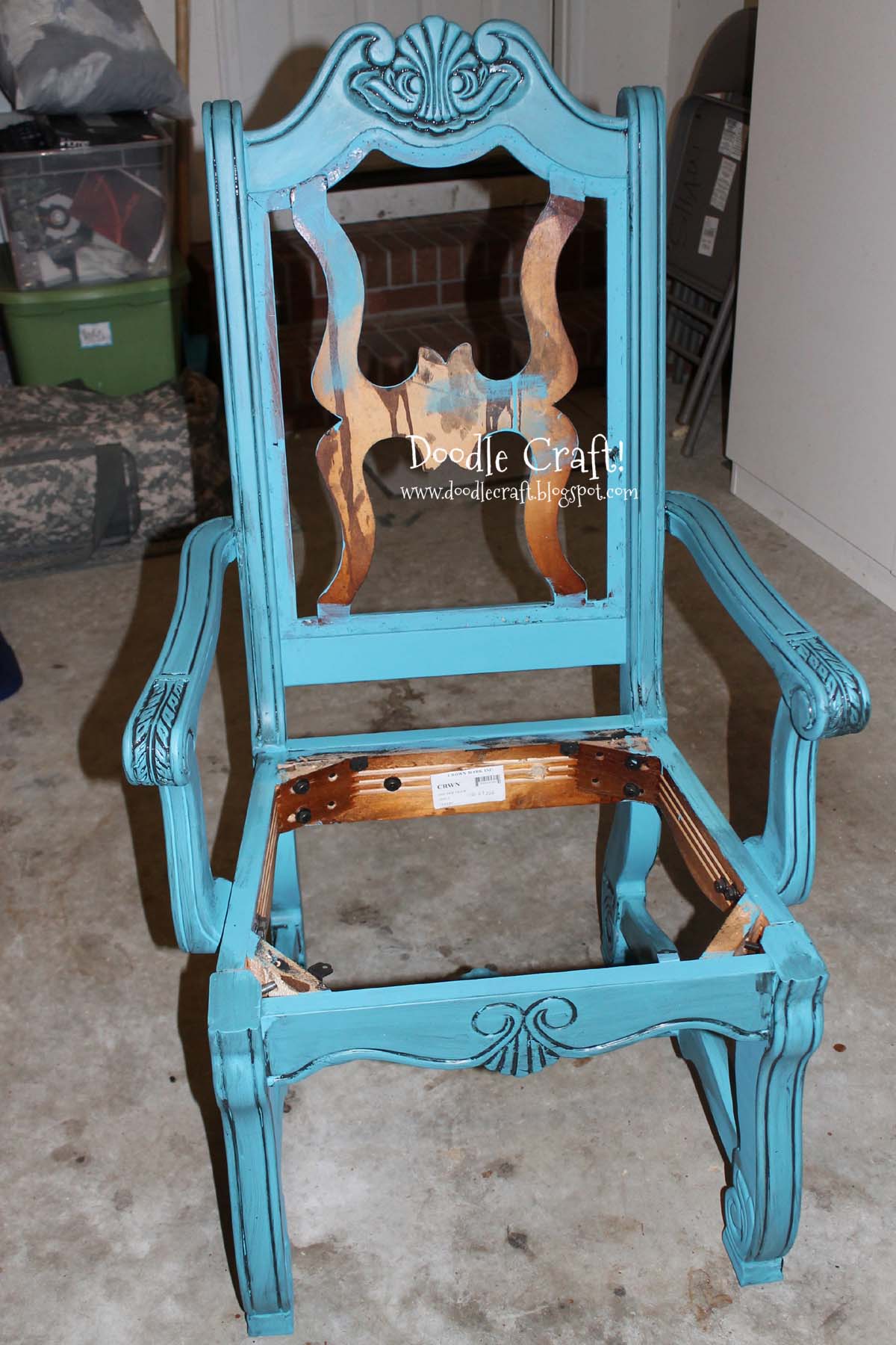 fully painted and glazed aqua teal queen vintage throne chair.jpg