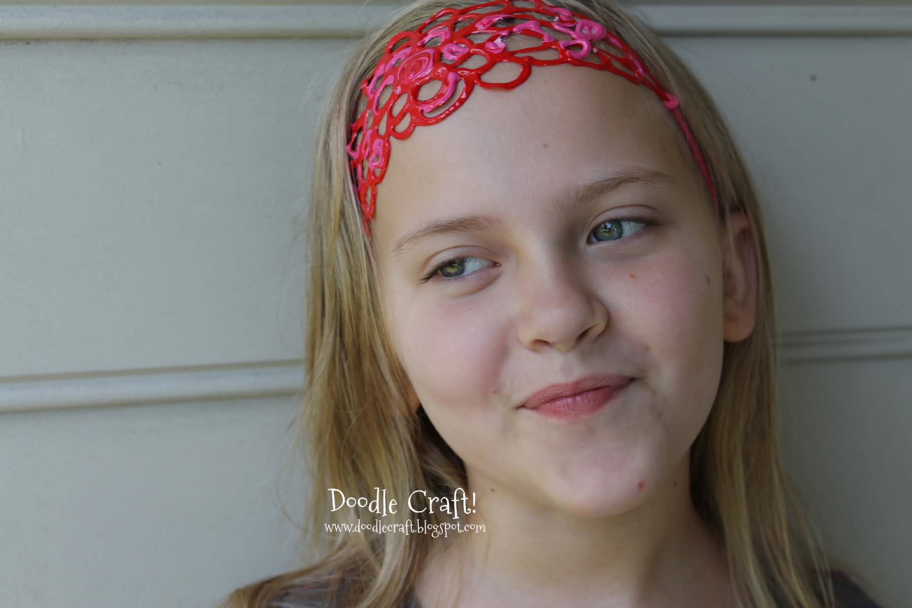 girl headband made of puffy paint dimensional stretch.jpg