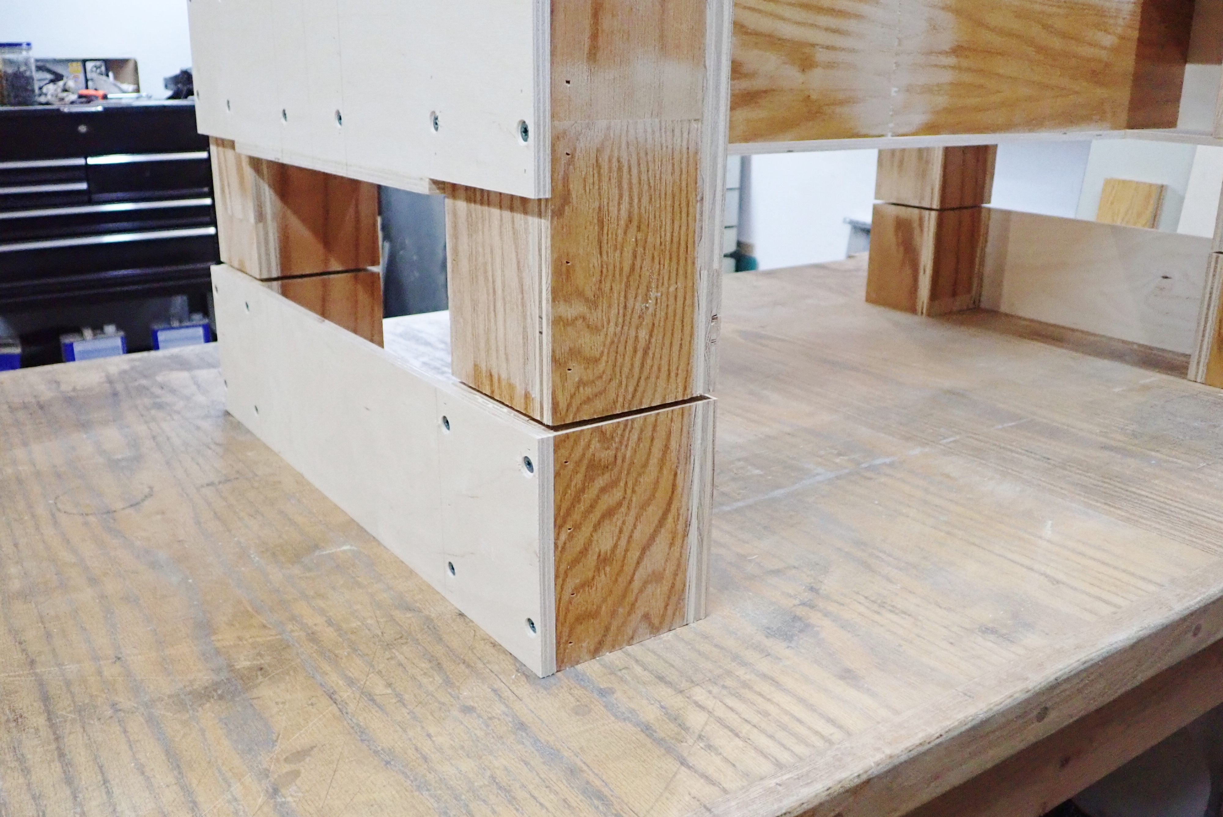 homemade height adjustable table (37).JPG