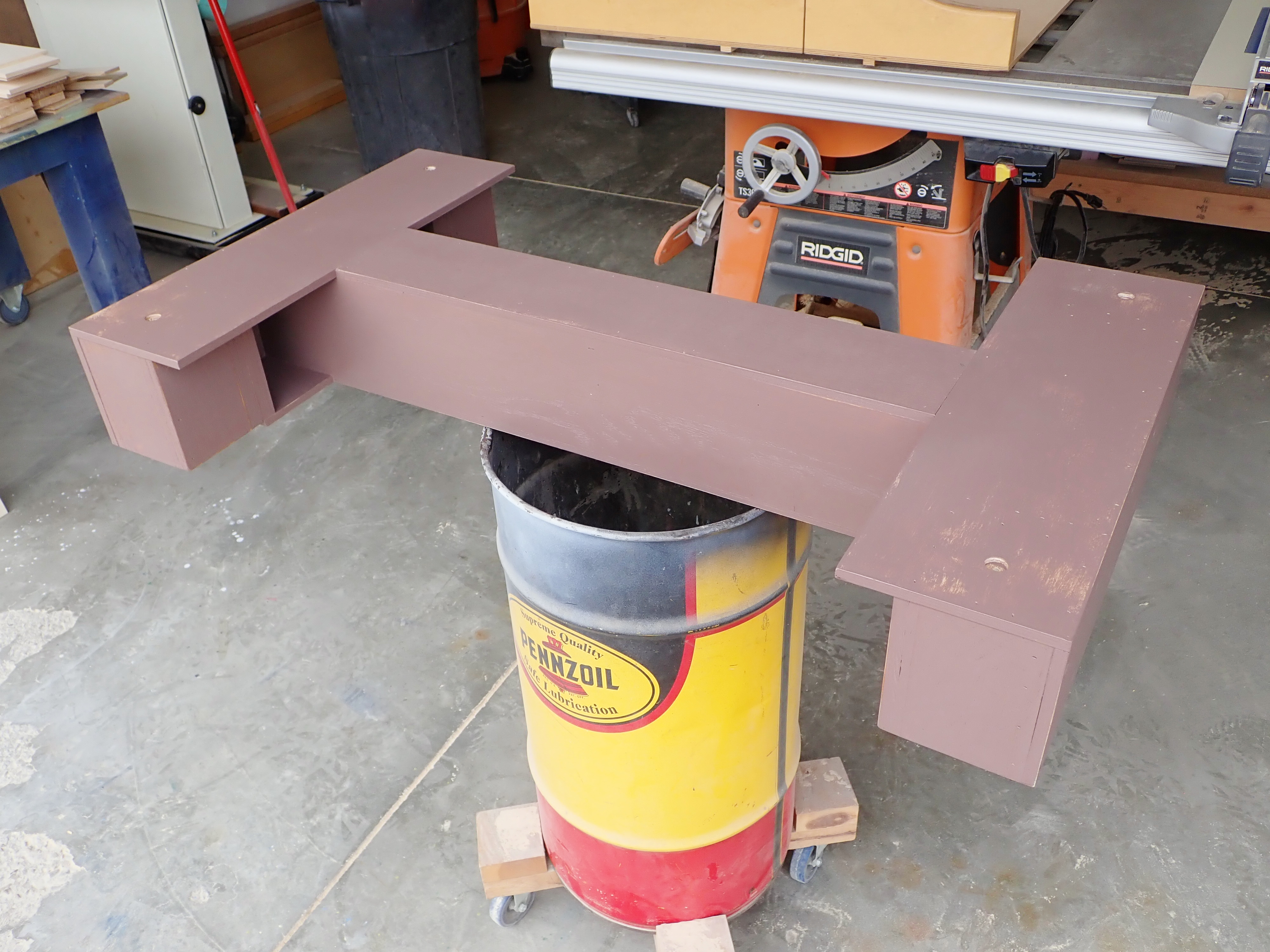 homemade height adjustable table (52).JPG
