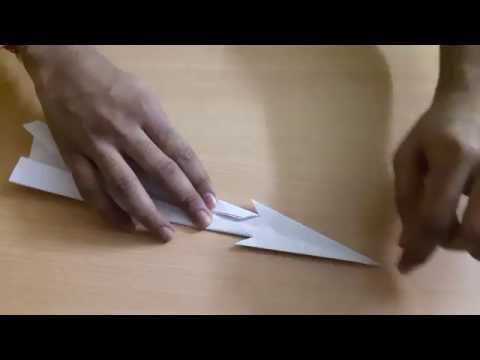 how to make a flying paper rocket