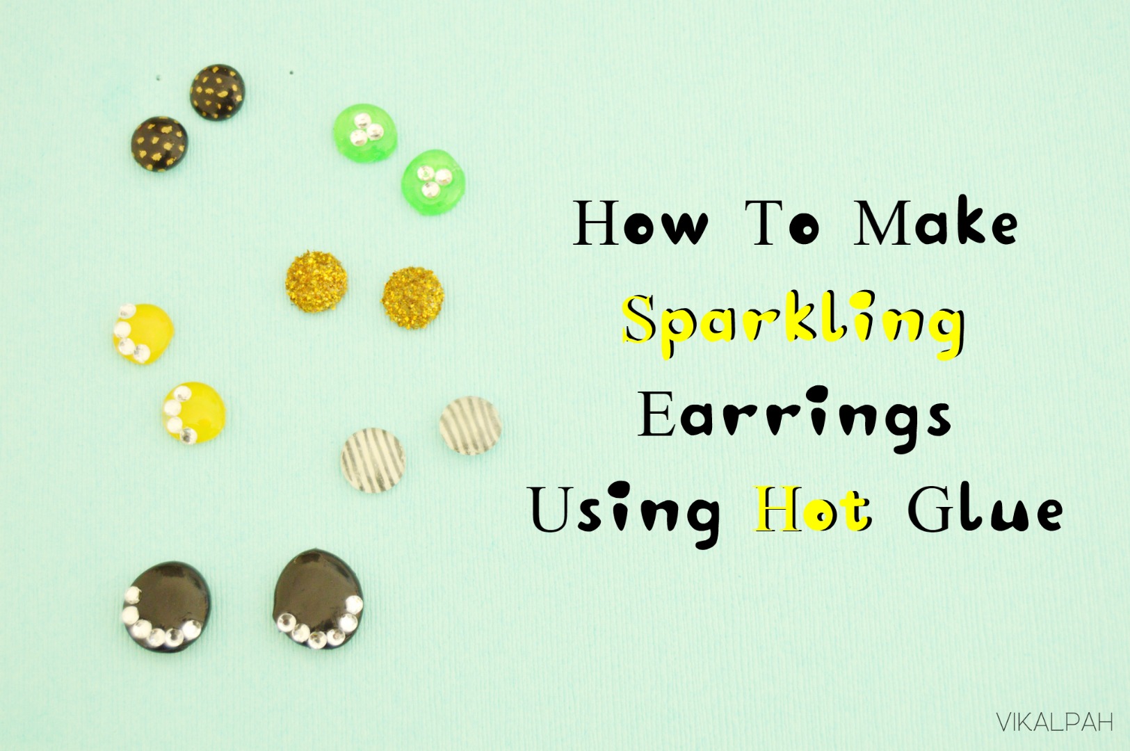 how to make sparkling earrings using hot glue.jpg