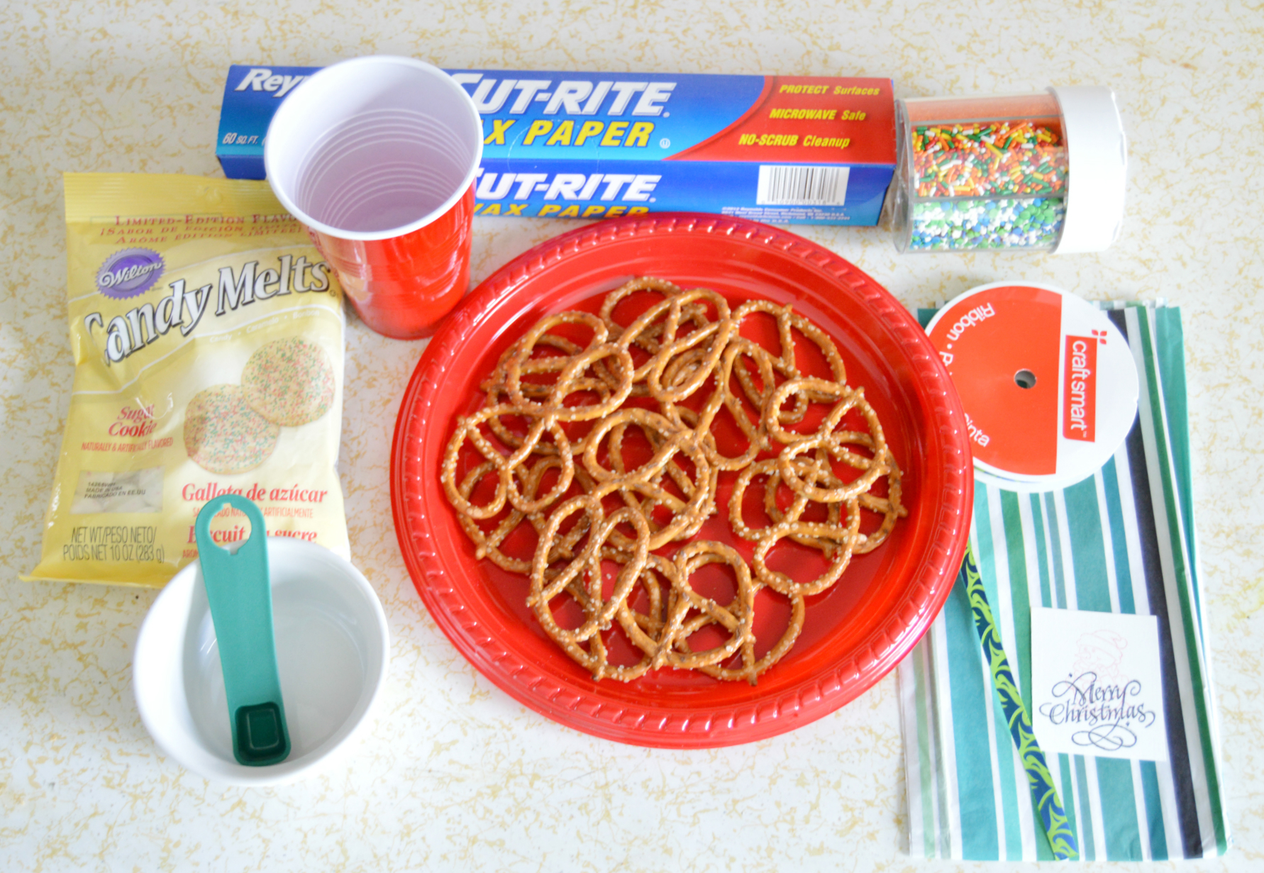 ingredients for chocolate dipped pretzels.jpg