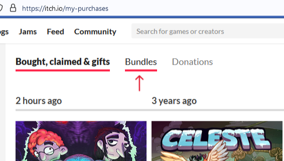 itch purchases bundle tab.png