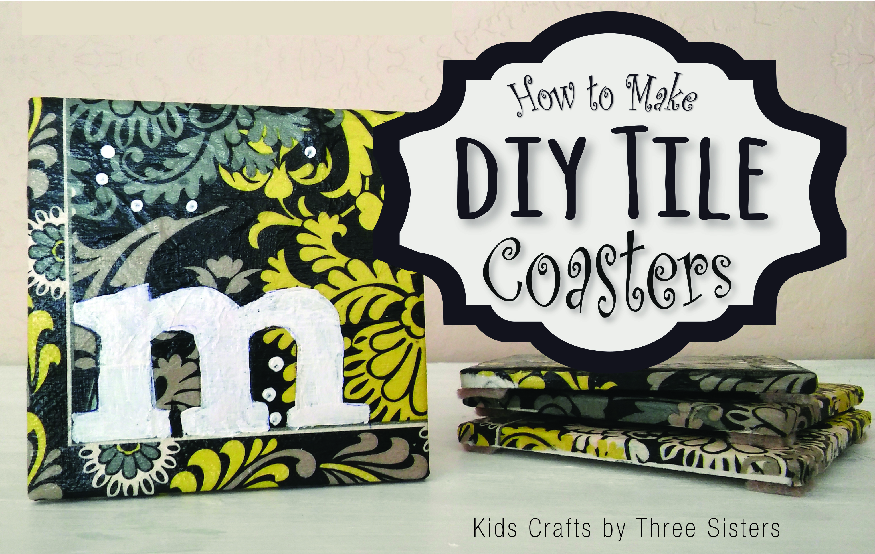 kids-crafts-three-sisters-tile-coasters-decoupage.jpg