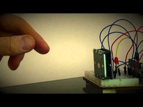 making music with a motion sensor