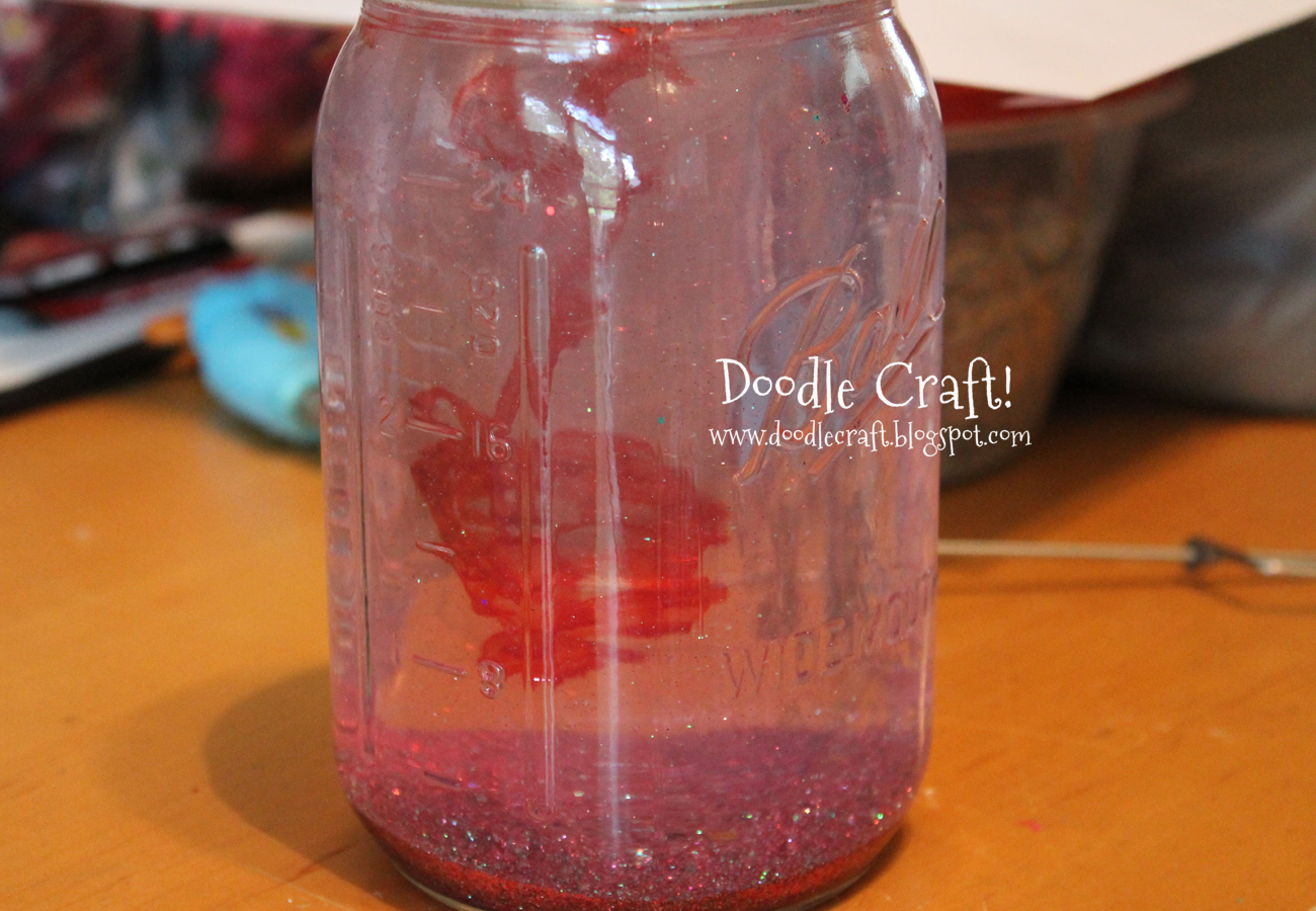 neon food coloring pink mason jar diy tutorial glitter jar calming center.jpg