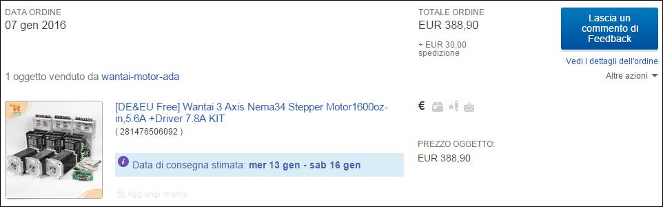 ordine ebay motori nema 34.JPG