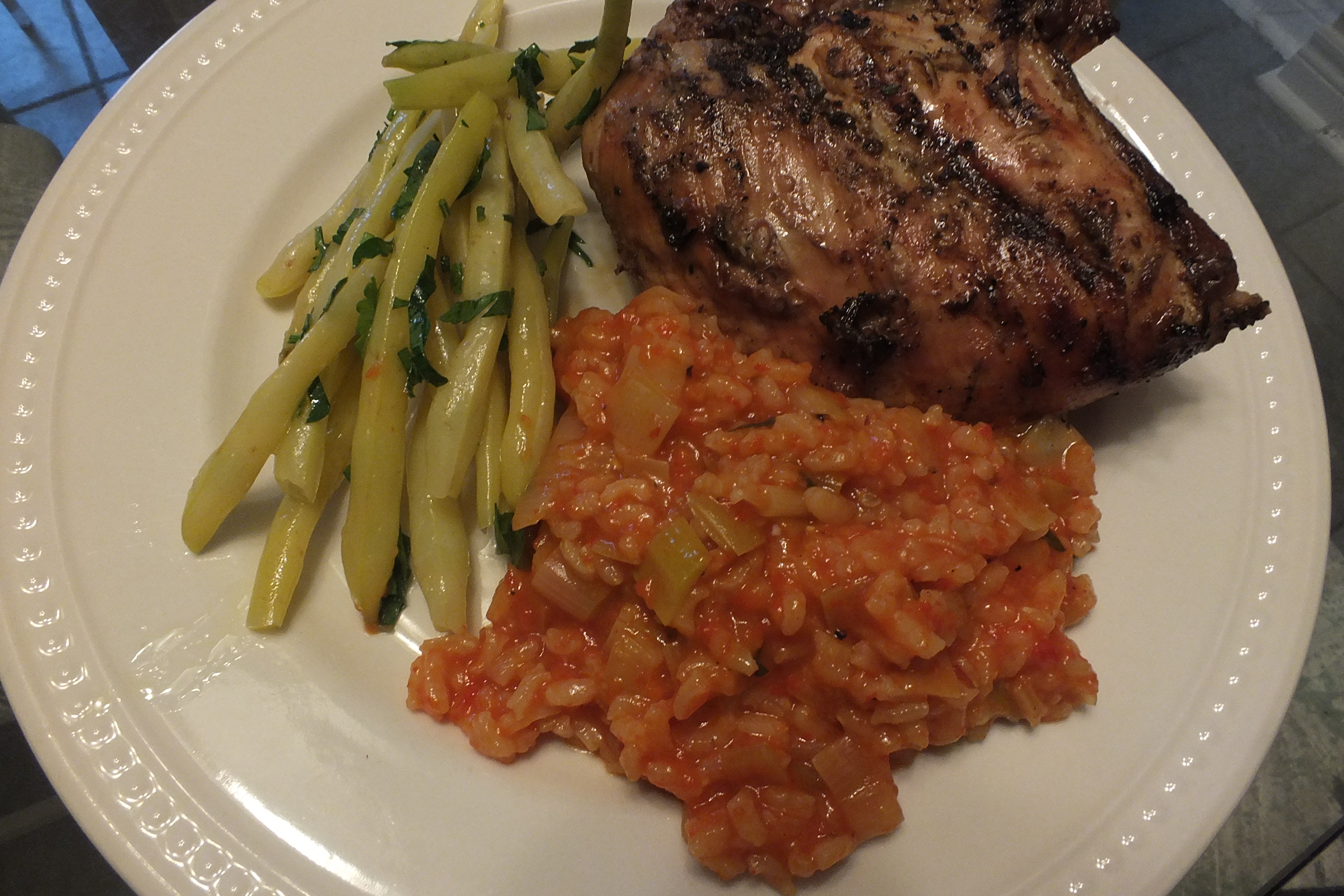 parfait, red pepper risotto, chicken 021.JPG