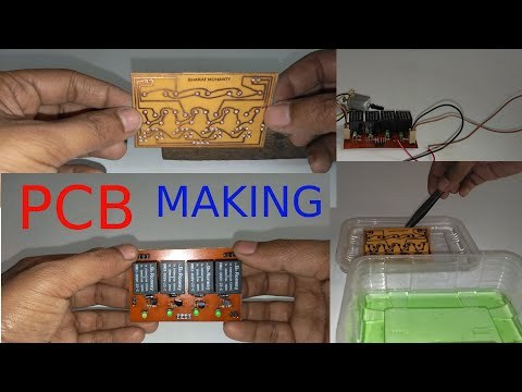 pcb making at home