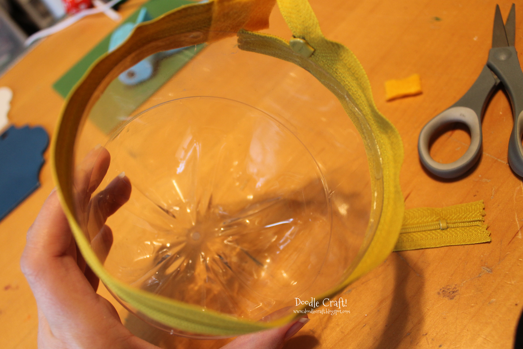 pencil holder from plastic soda bottles.jpg