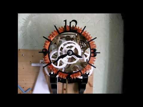 pendule imprim&eacute; en 3D avec sonnerie