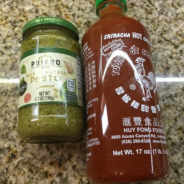 pesto and sriracha sauce.jpg