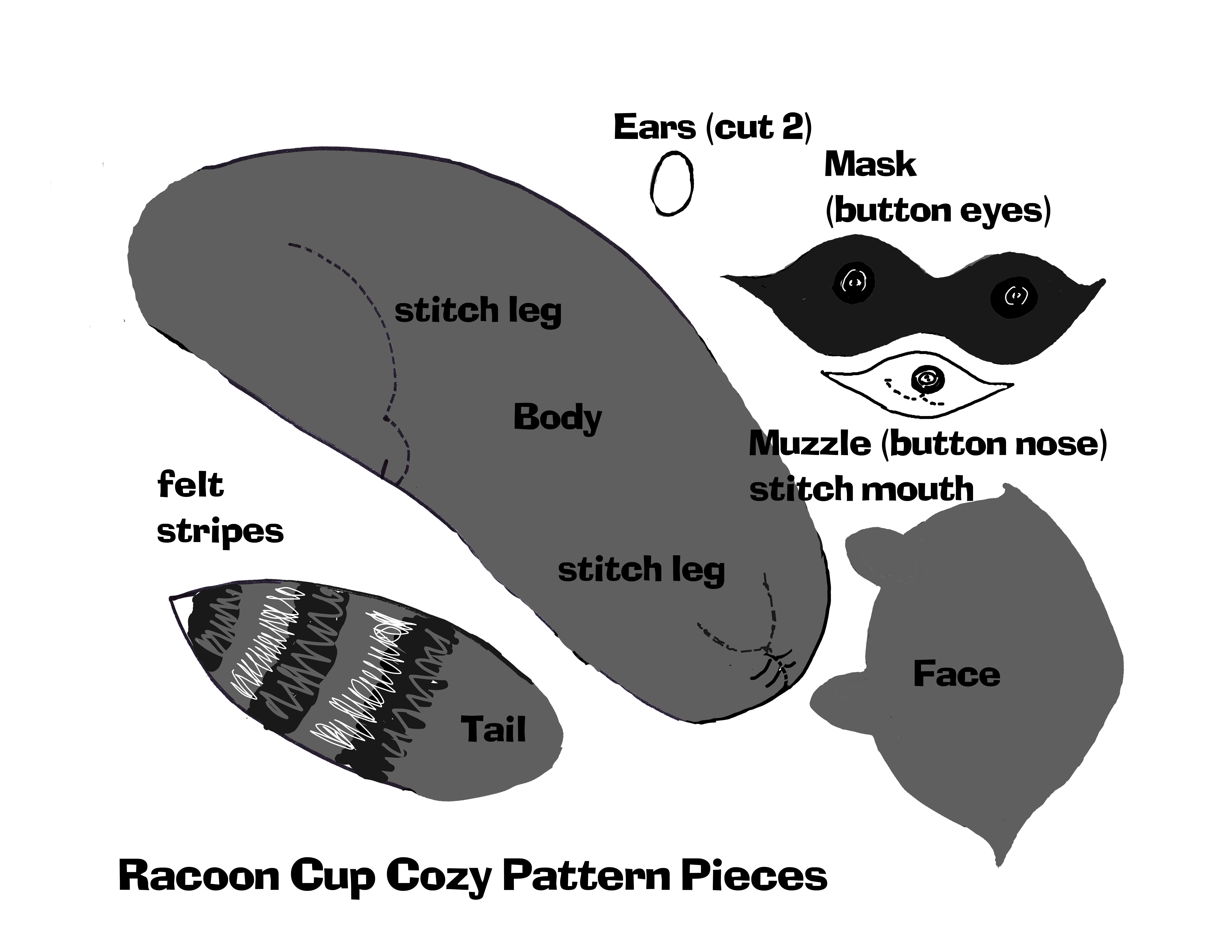 racoon pattern pieces.jpg