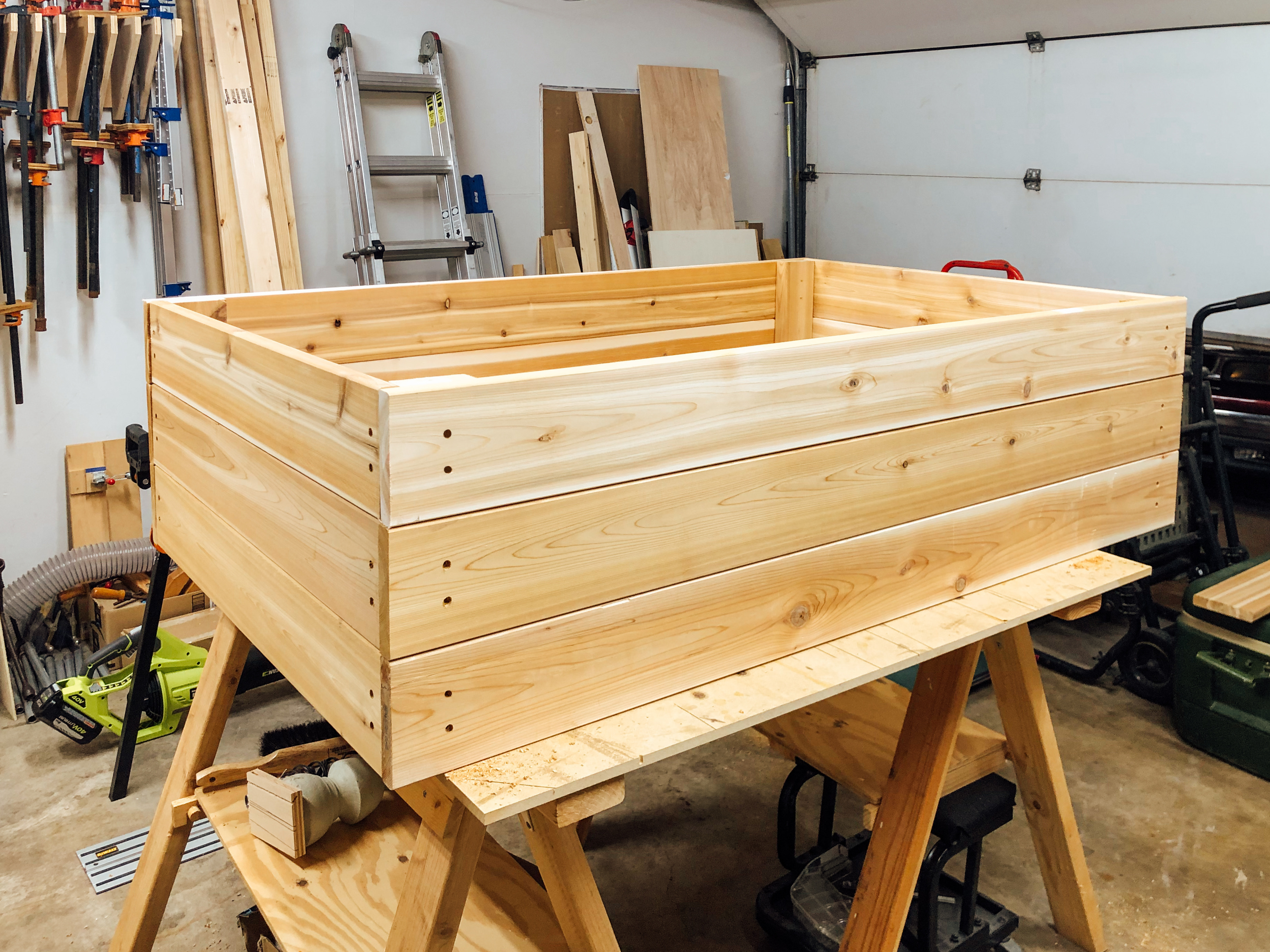 raised garden bed in progress.JPG