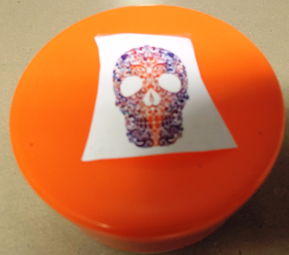 round cap orange w white w sticker 1.JPG