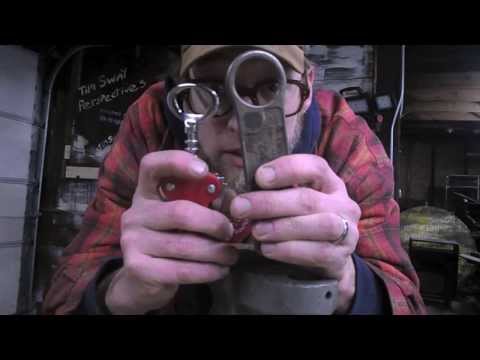 salvaged steel bottle opener - tim sway perspectives