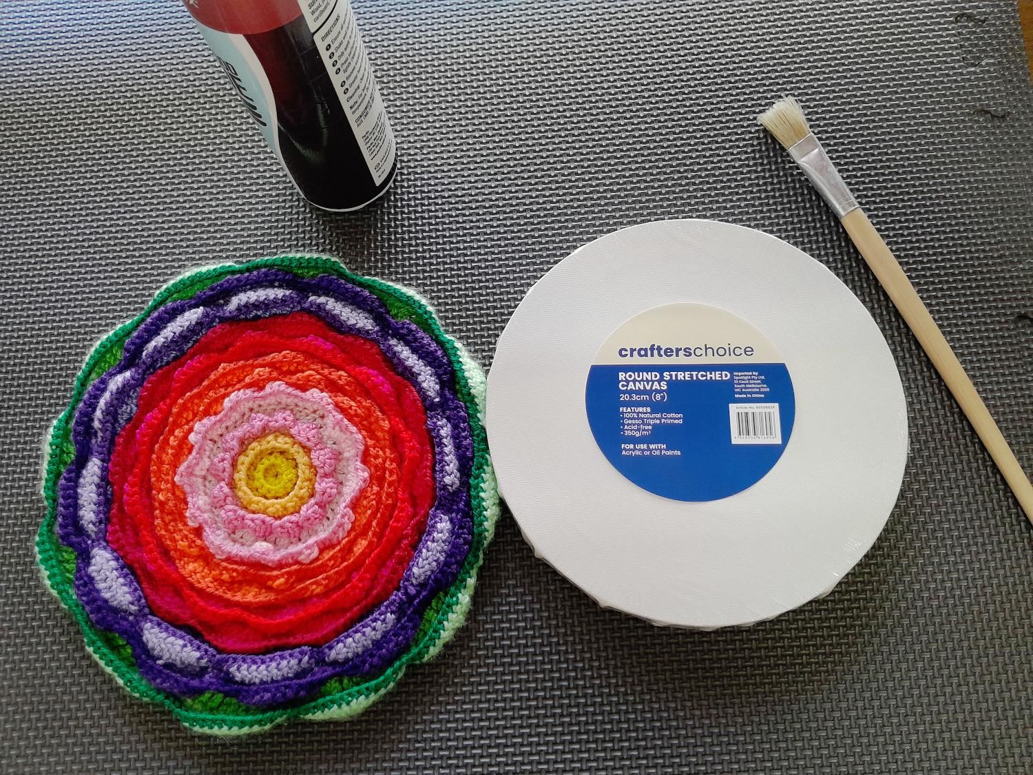 small wall art flower  gluing.jpg