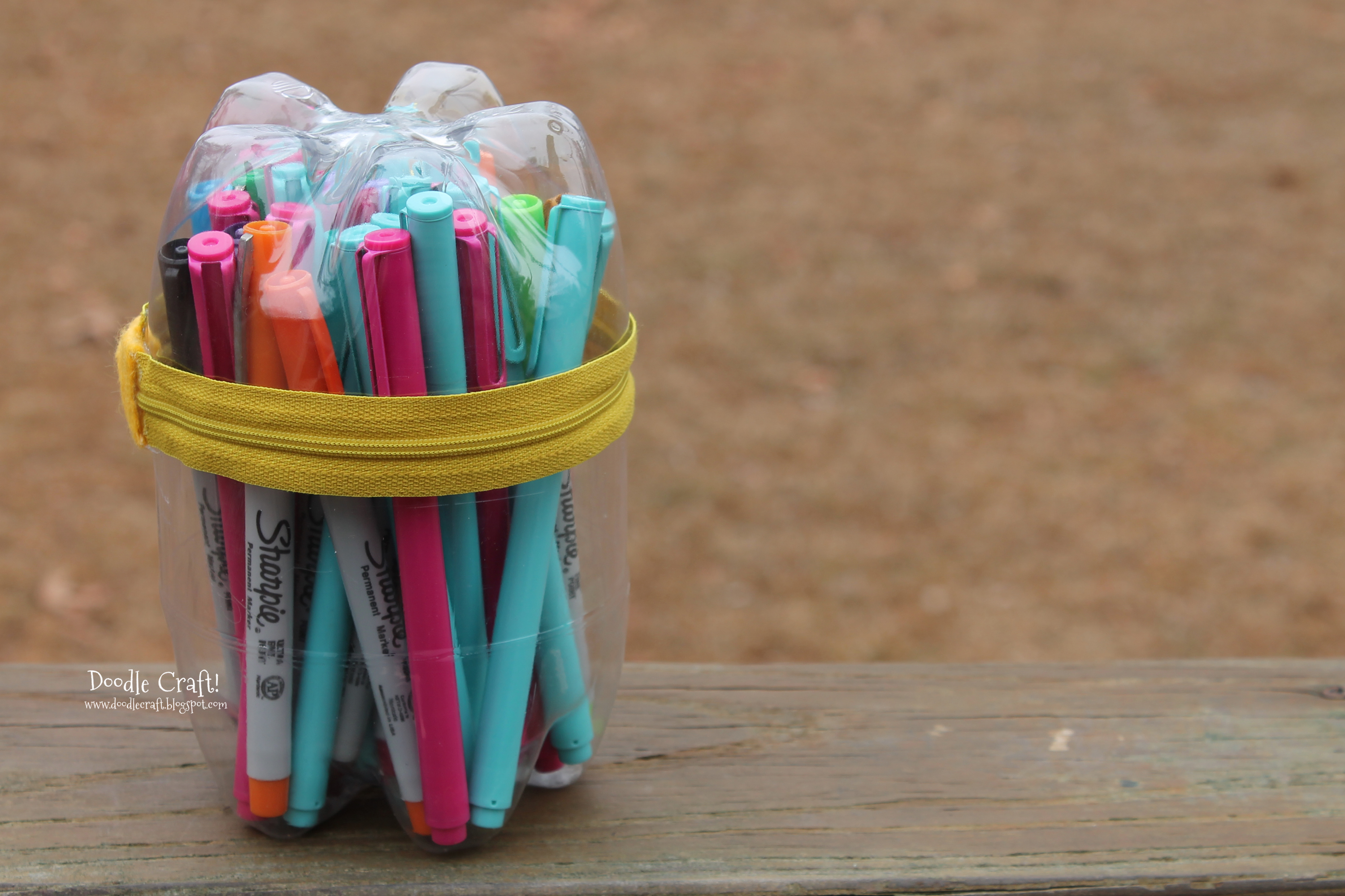 soda pouch bottles zippered container recycled upcycled craft pencil case.jpg