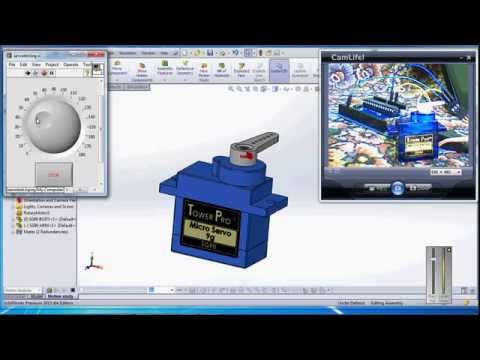 solidworks labview and arduino virtual prototype testing