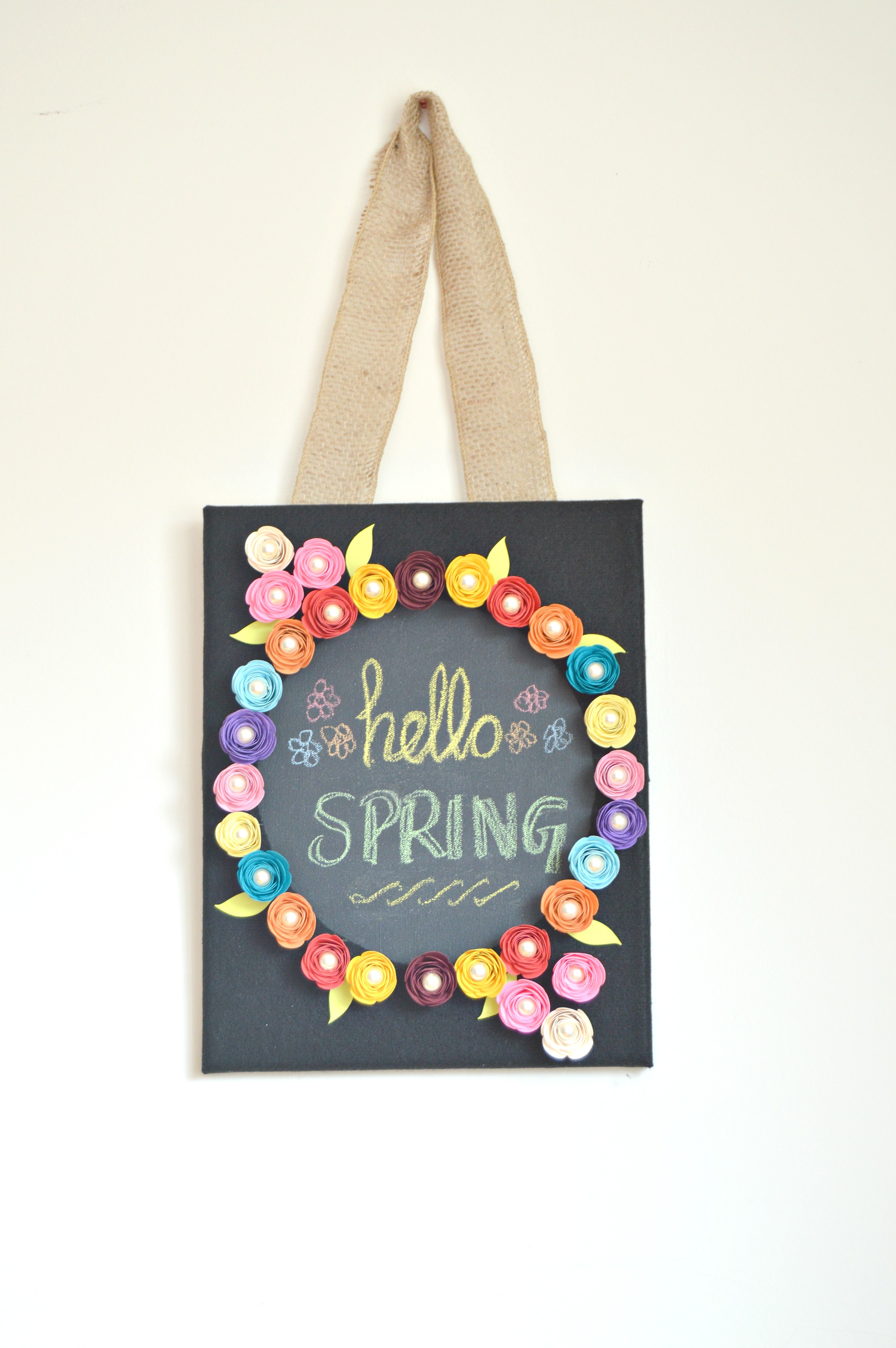 spring chalkboard sign multi or all season wall sign.jpg