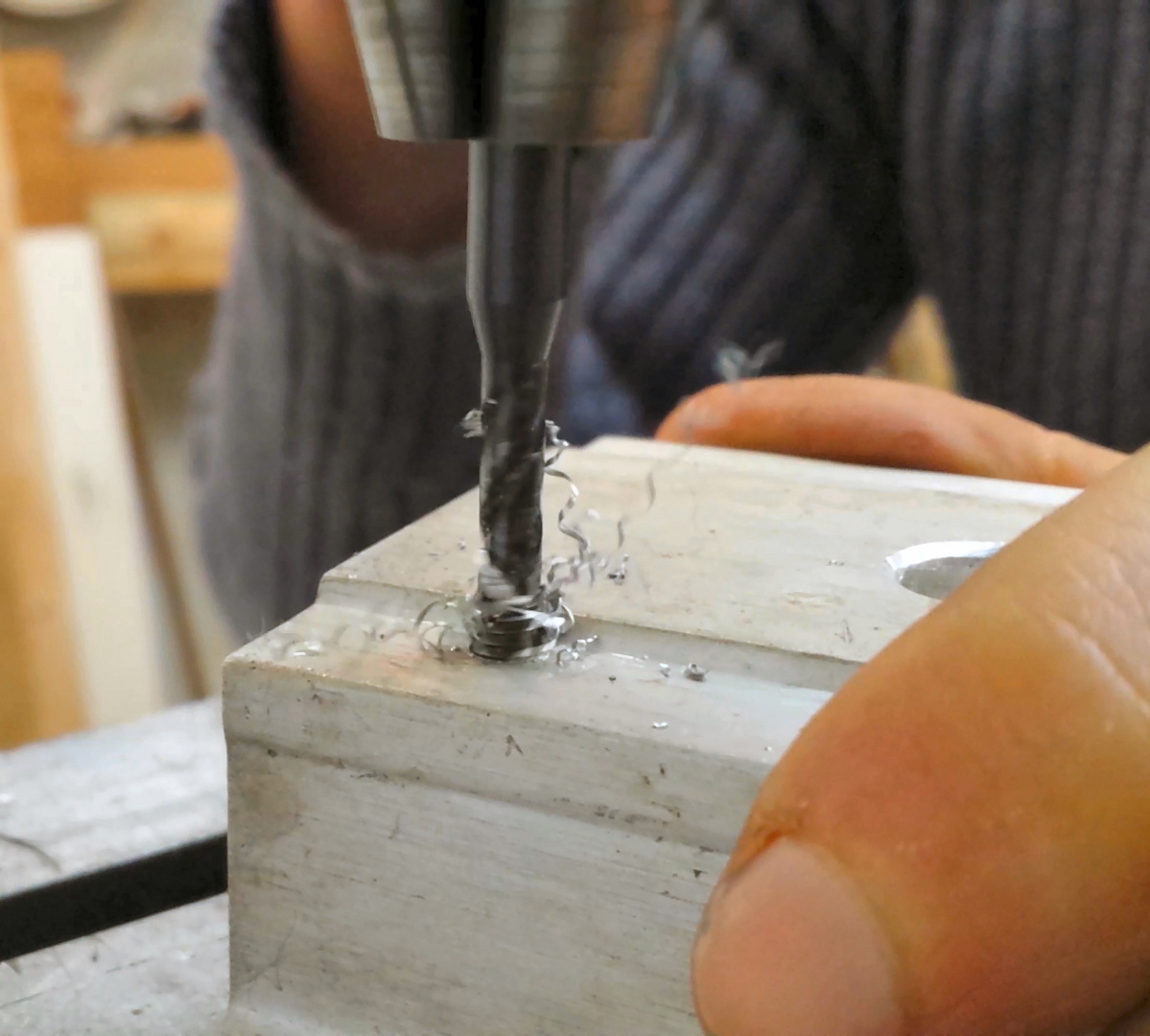 tapping clamping holes.jpg