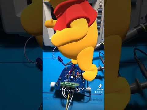 testing robot output signal