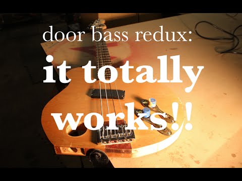 the door bass is back!! it totally works!!