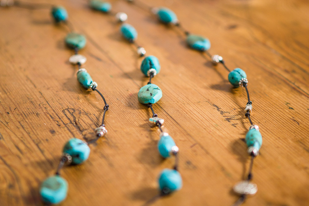 turquoise clay beads necklace-9151.jpg