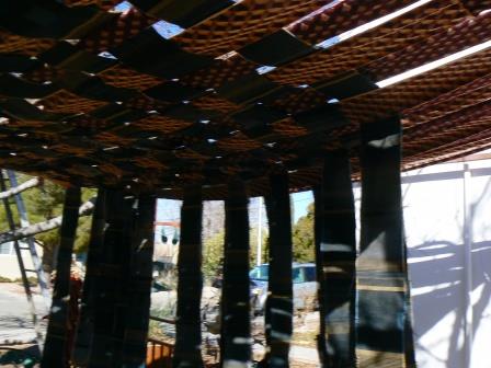 weaving a woven shade structure top 06.JPG