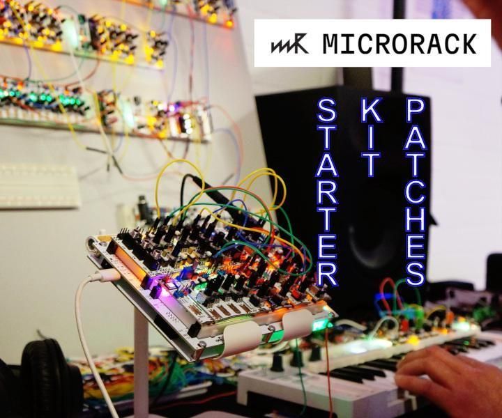 Microrack Modular Synth: Exploring the Starter Kit Patches, Oscillator Stability and Noise Output Spectrum