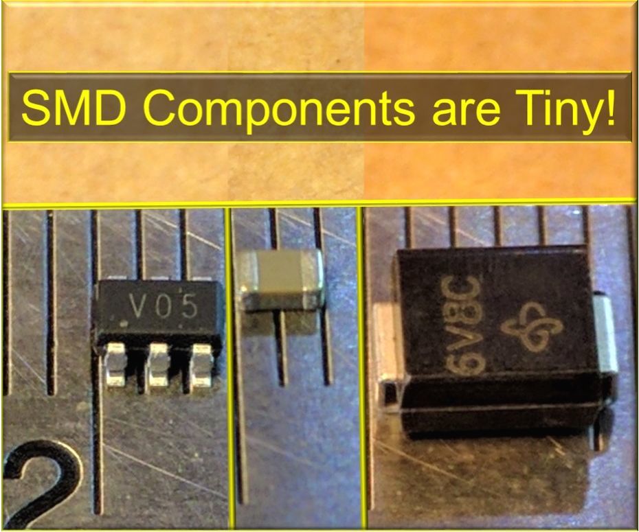 How to Solder SMD / SMT Components With a Soldering Iron