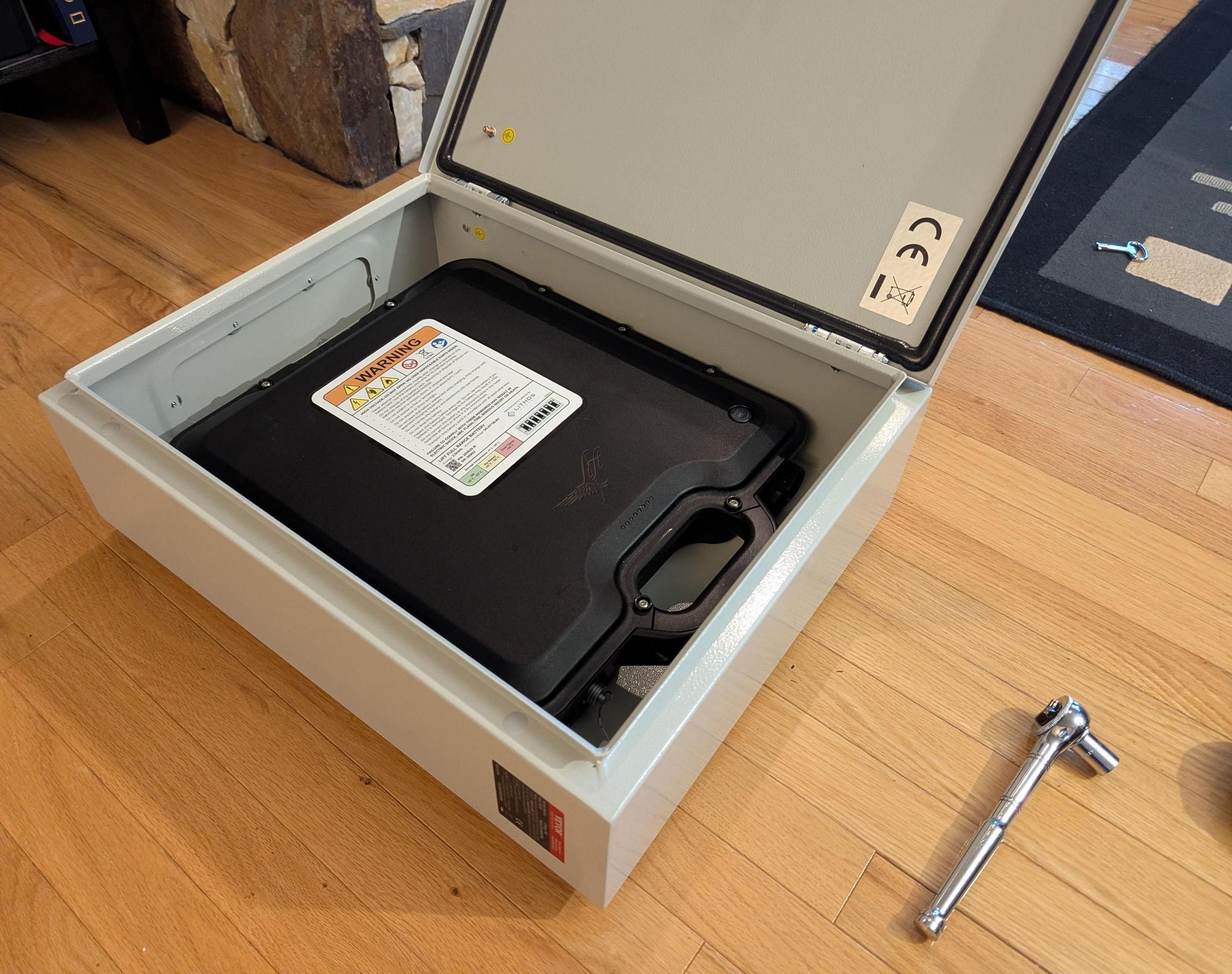 Lithium Battery Storage for Lift 4 Efoil Battery