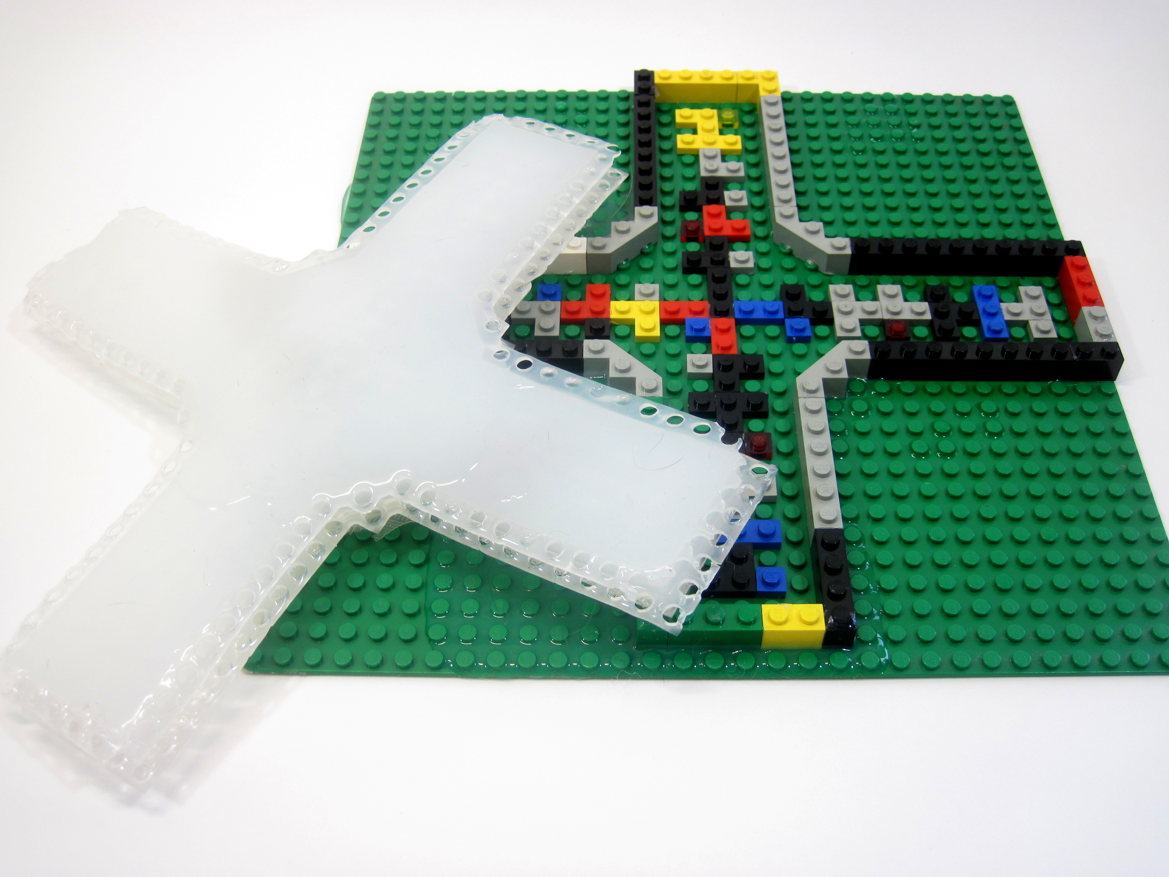 Air-Powered Soft Robots With LEGOs