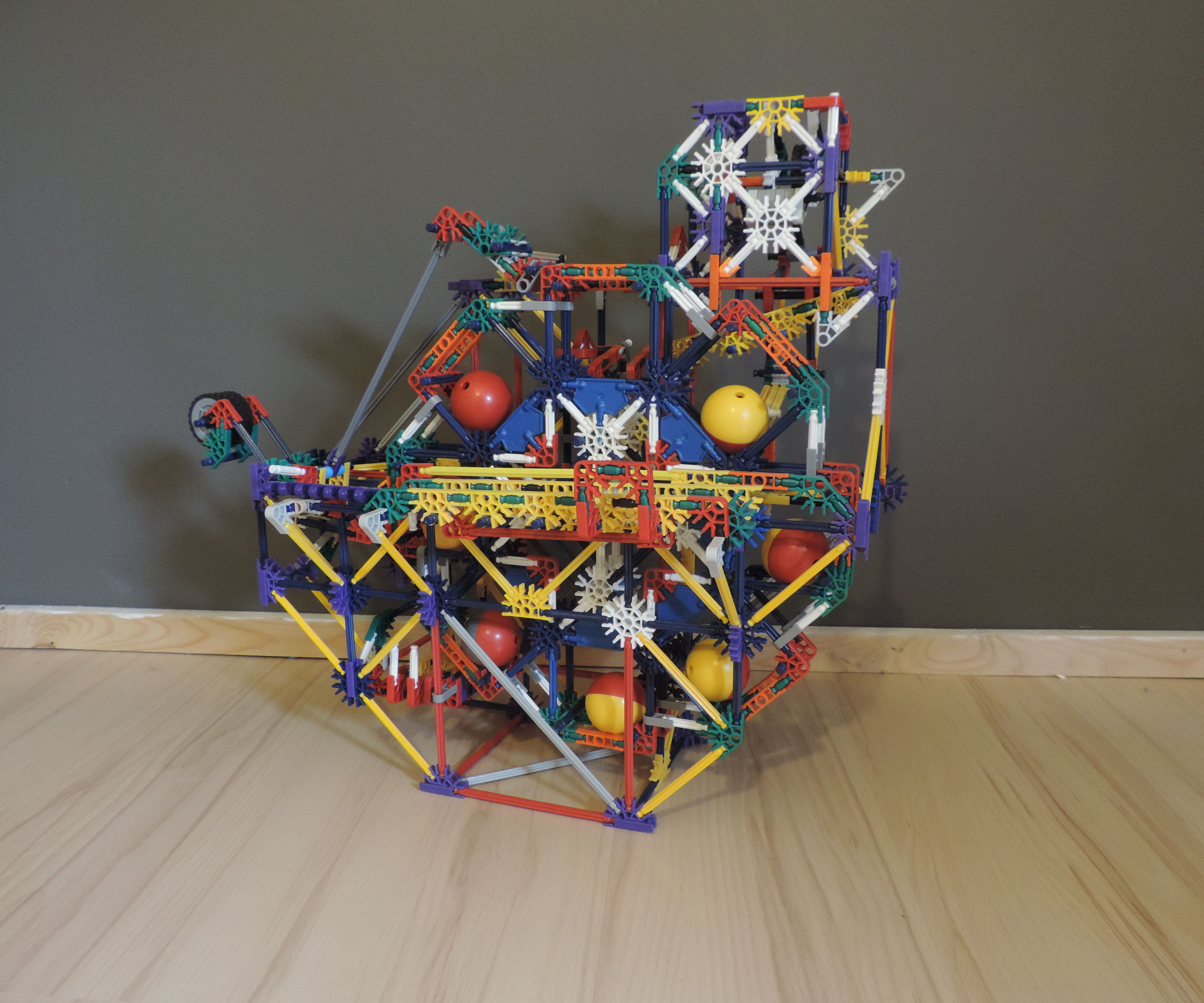 Knex Ball Machine Element: Gravity Star