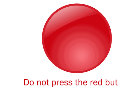 How to Not Press a Button