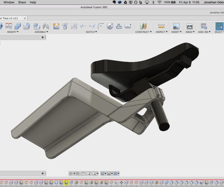 Advanced 3D Printing Class: Bike Fender Part 2: Using Parameters