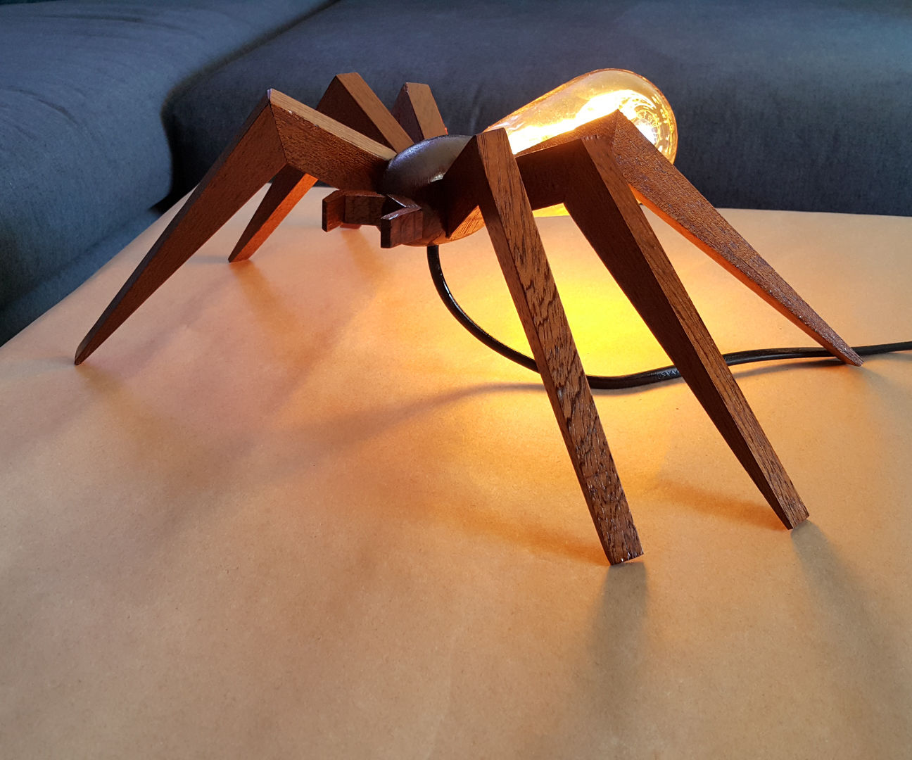 Spider Shaped Lamp