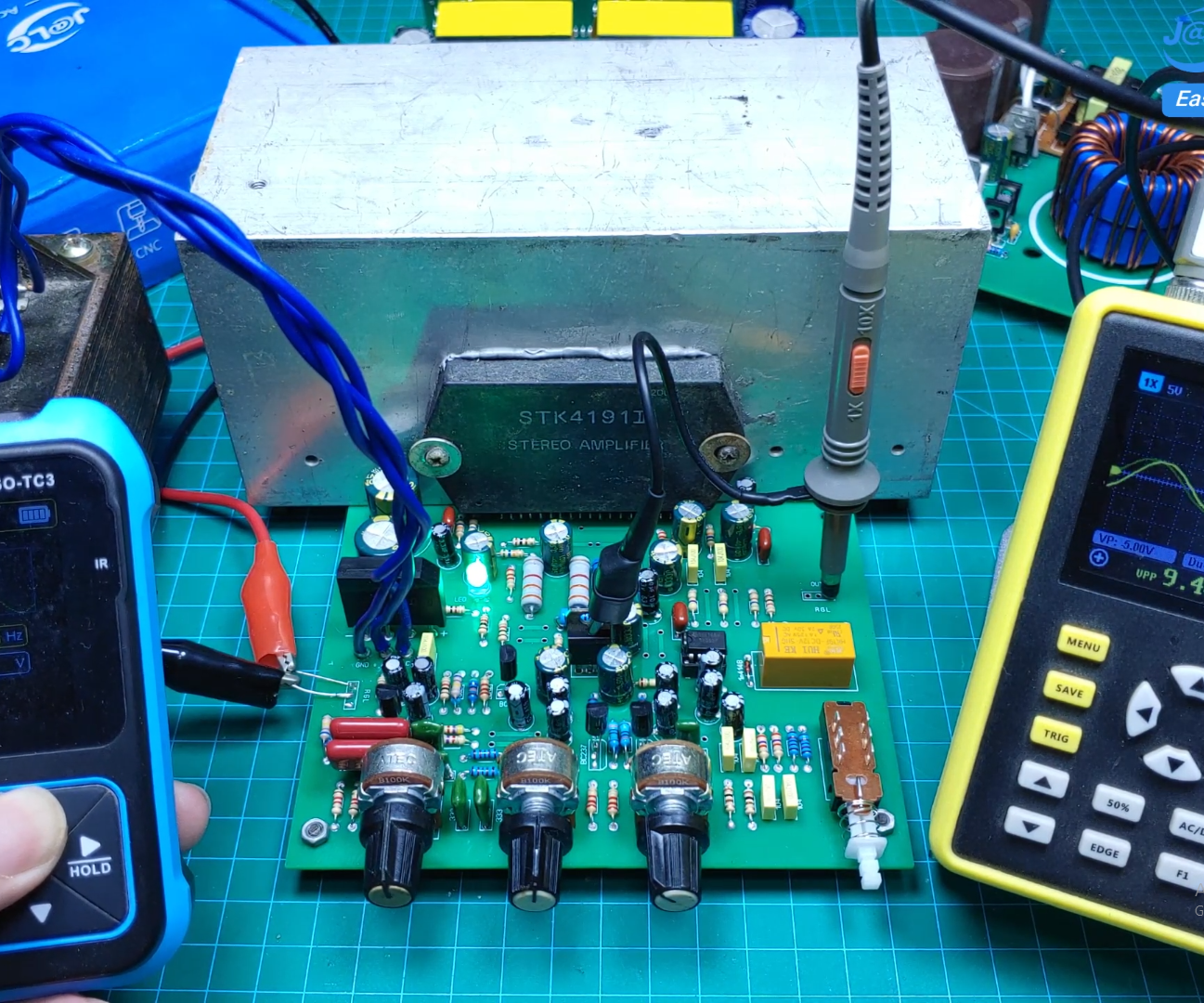 Build a Hi-Fi STK4191II Stereo Amplifier With Bass and Treble Control