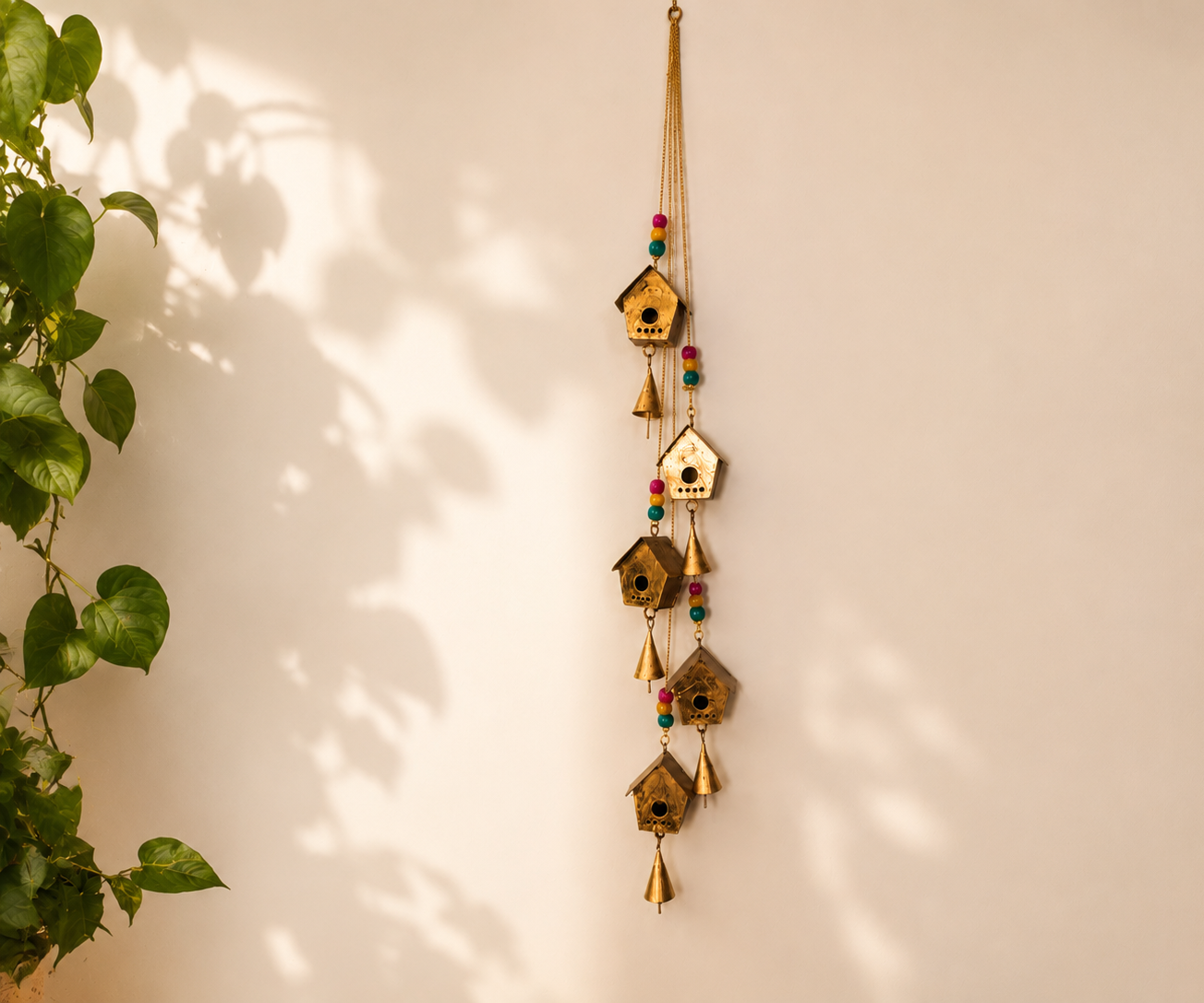 Birdhouse Wind Chime DIY 🕊️✨