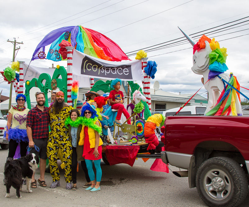 Building a Makerspace Parade Float