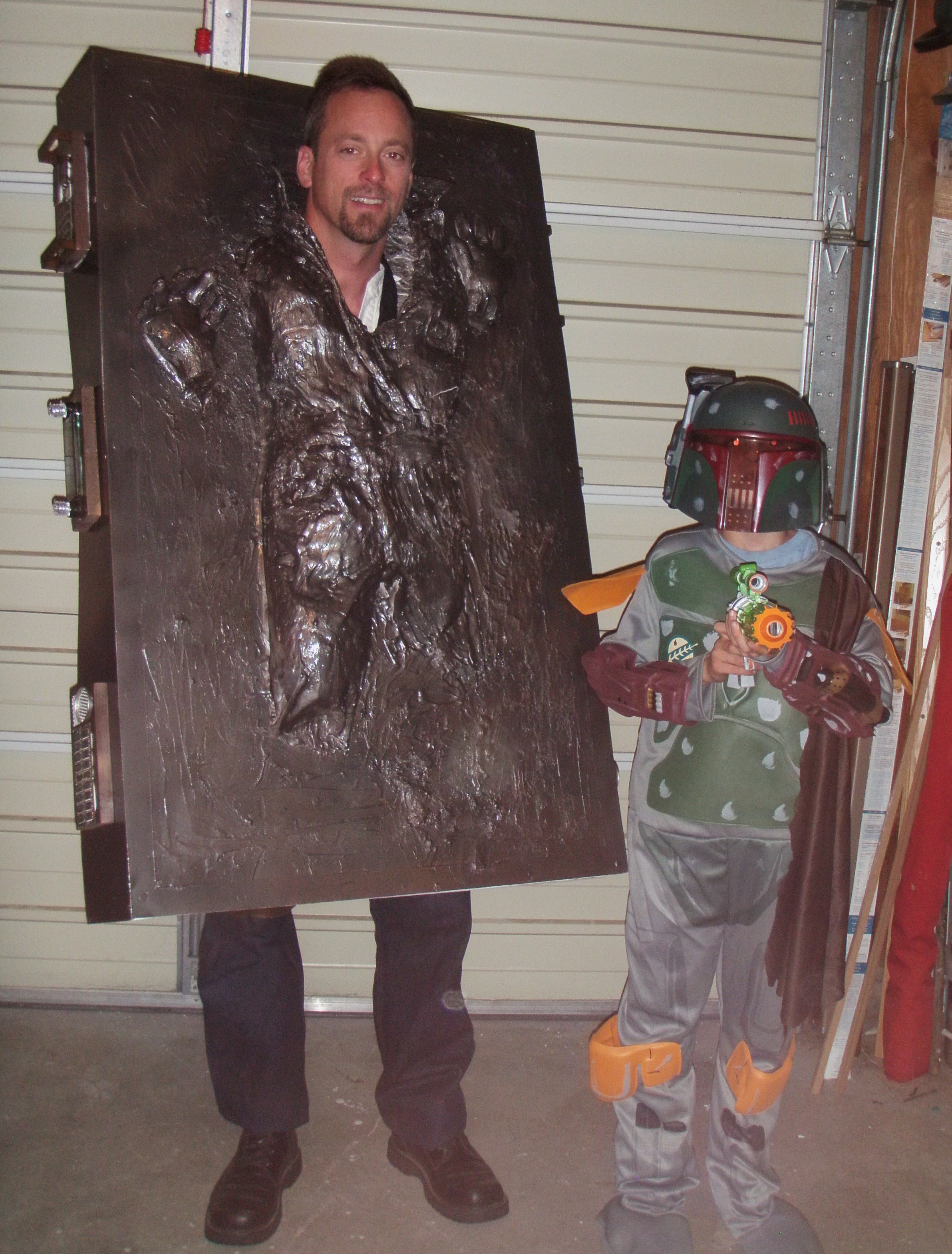 Han Solo in Carbonite Costume