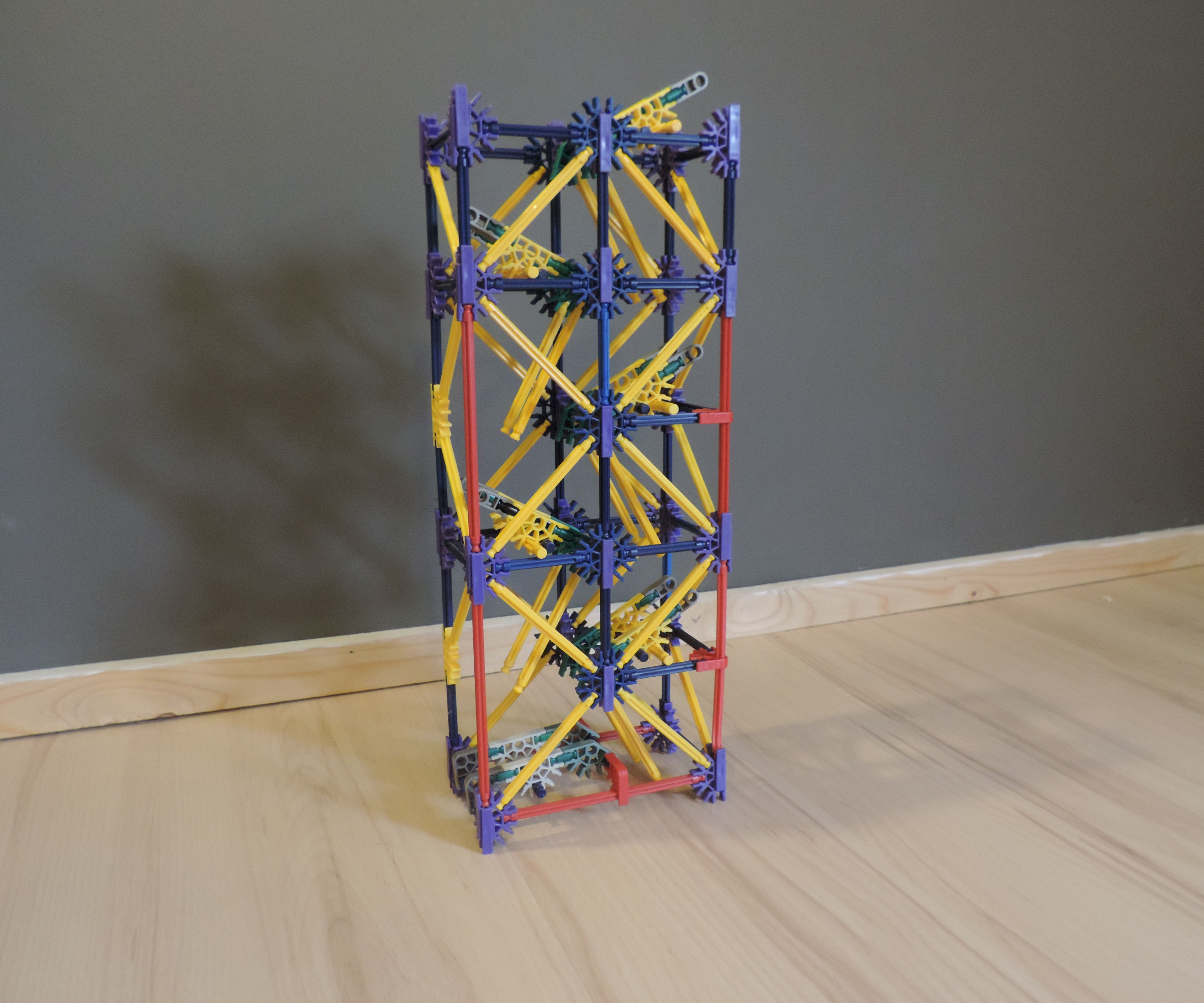 Knex Ball Machine Element: Basic Zig Zag