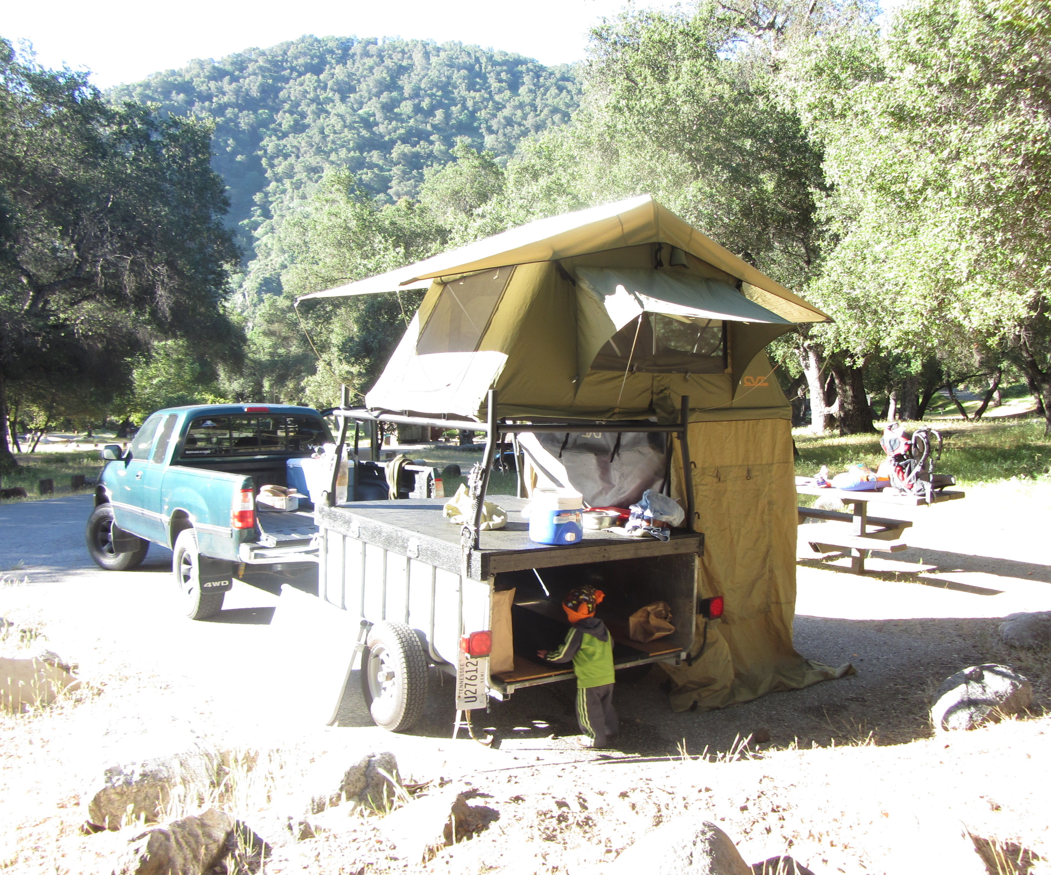 The Ultimate Kayak Hauler and Rooftop Tent Camper.