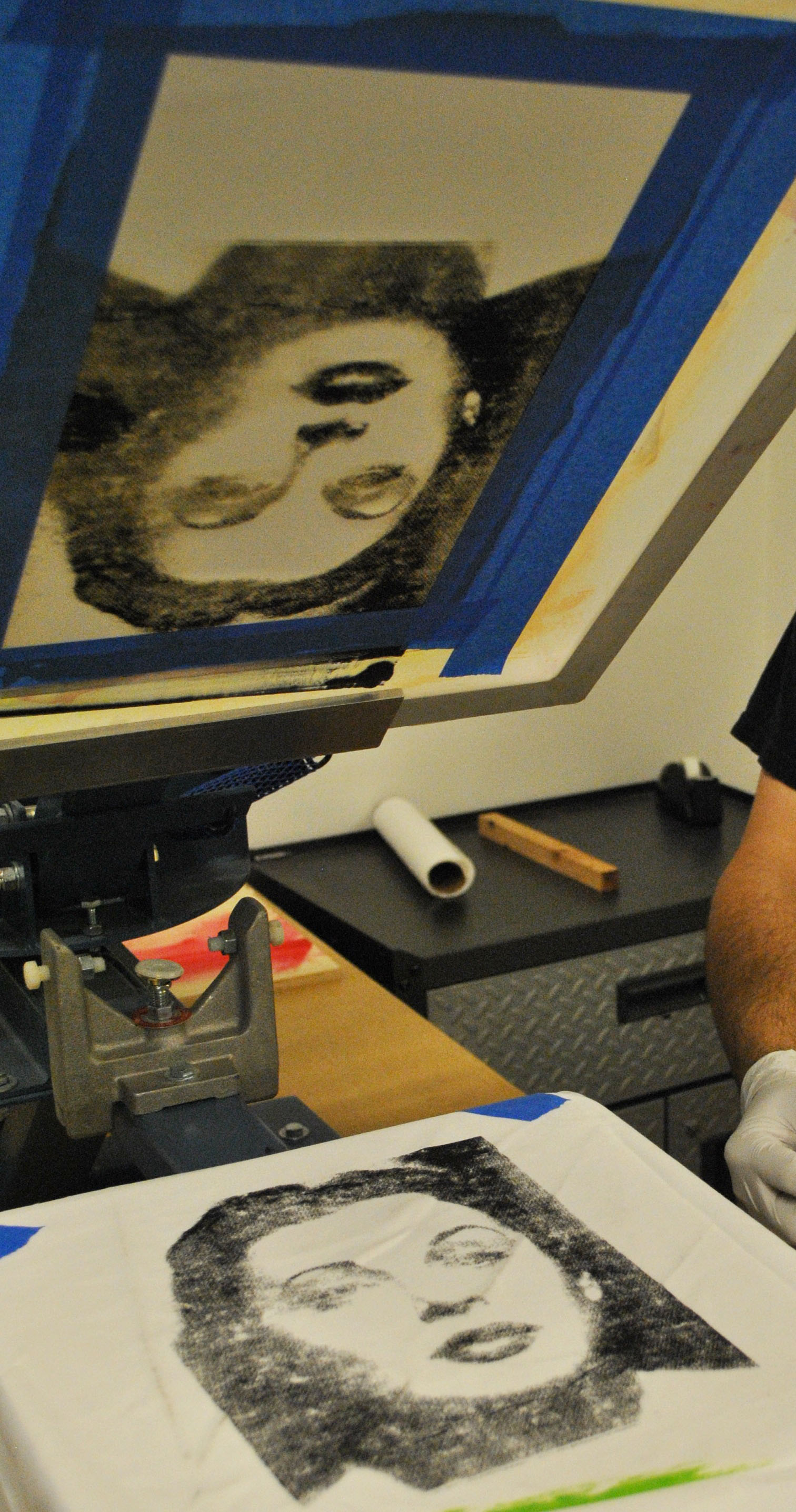 Photo Screen Printing Without Emulsion (laser Etched)