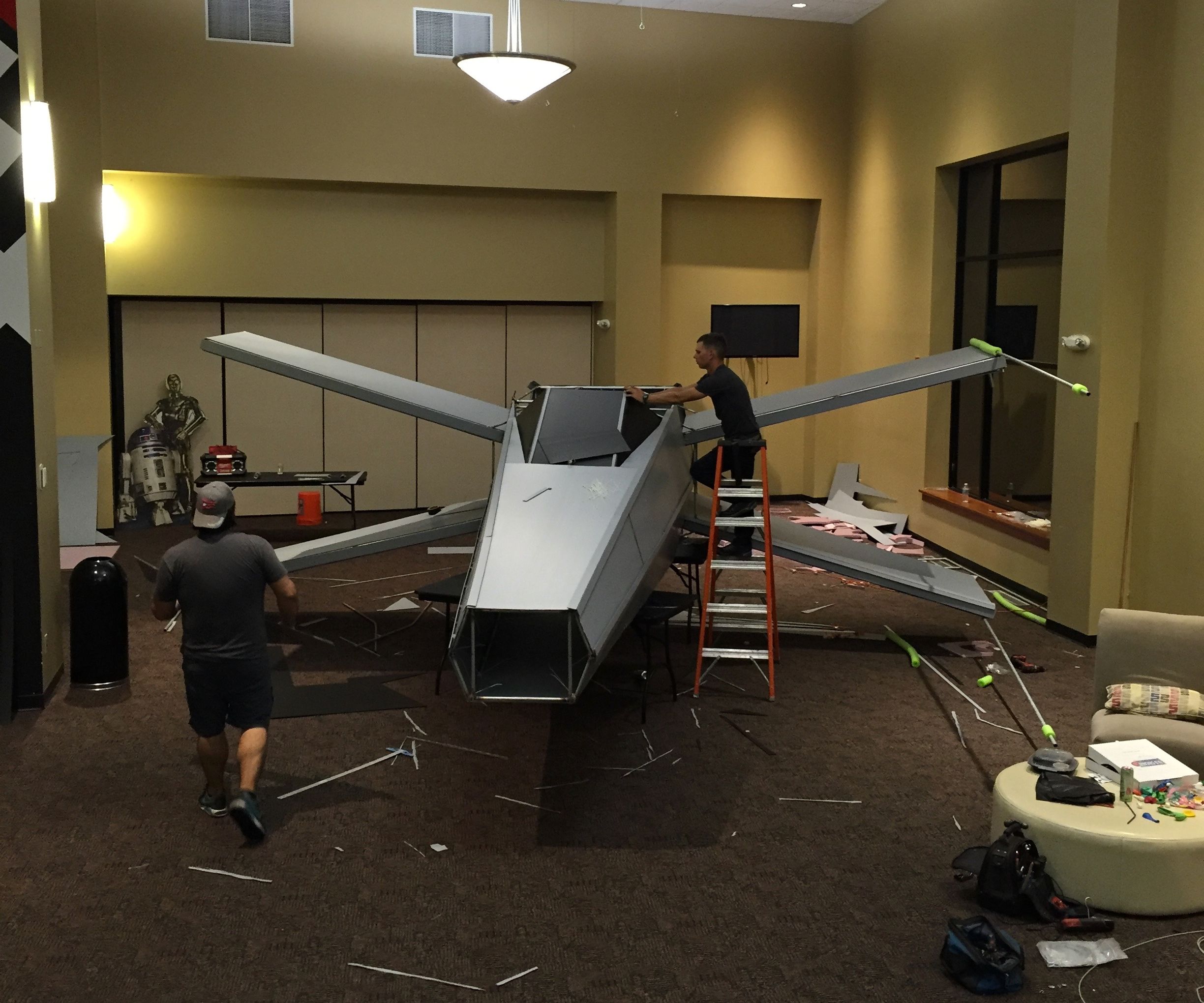 Star Wars X-wing Fighter, Life Sized Model for $400!