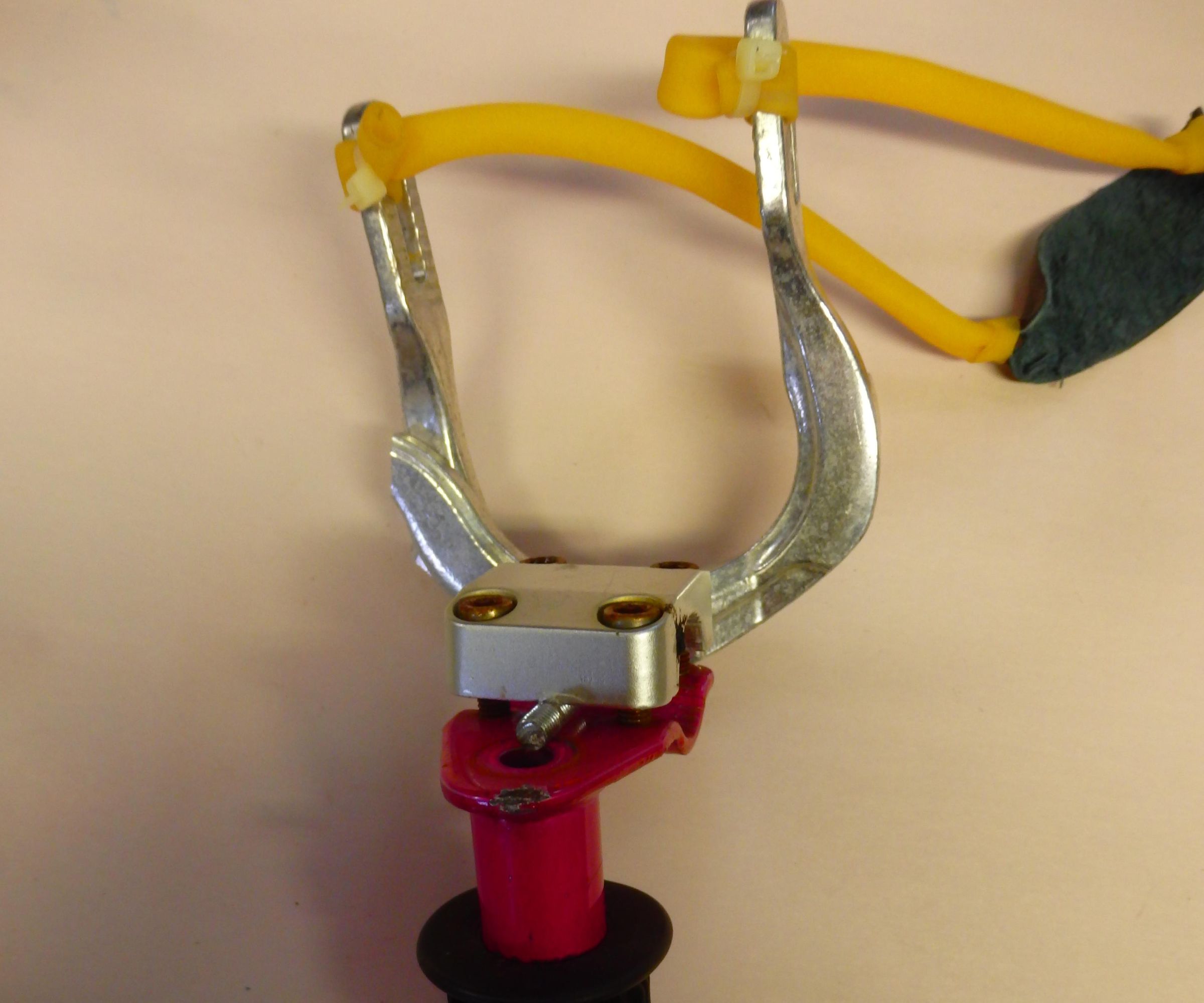 Slingshot From Bicycle Parts