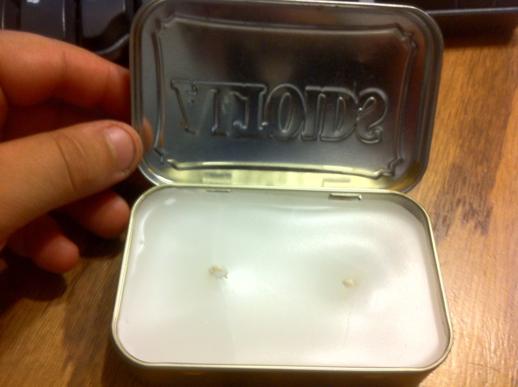 Altoids Tin Candle