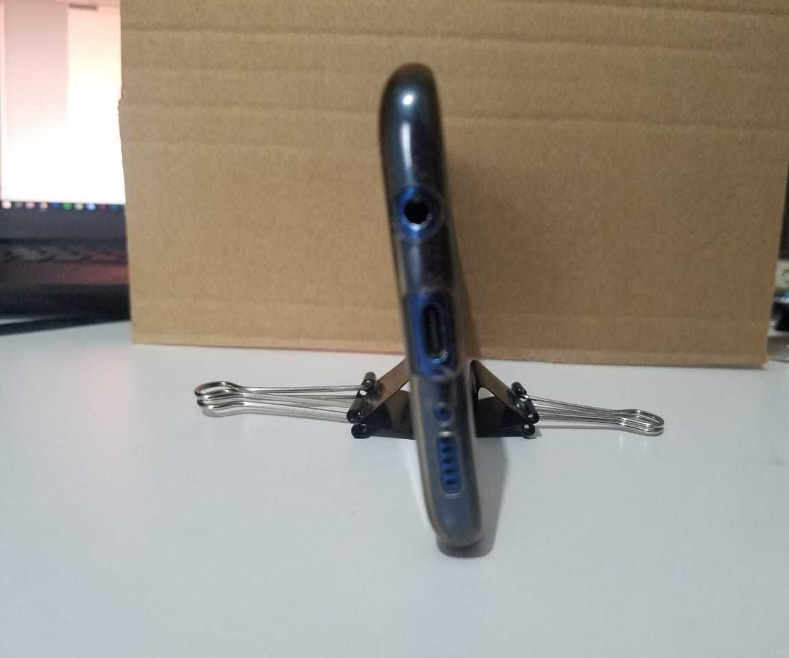 Binder Clip Phone Holder